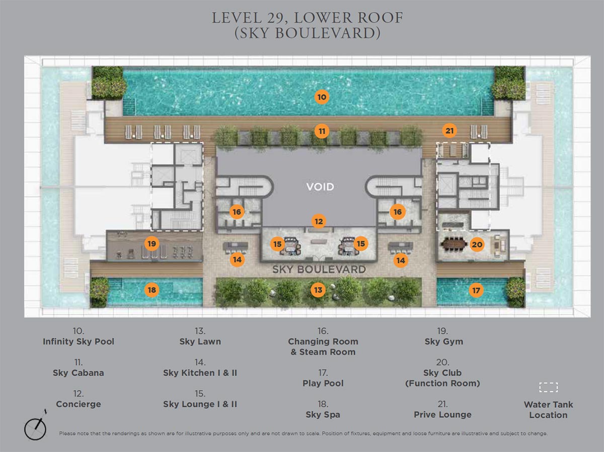 Boulevard 88 Site Plan Level 29