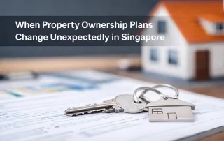 property ownership changes singapore house keys and ownership documents concept